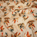 Cotton Panama Digital Fund H 160 cm - GRANATAPFEL