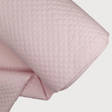 Trapuntato in piquet di cotone H 140 cm - ROSA BABY