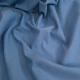 Tessuto Misto Cotone H 300 cm - TINTA UNITA BLU COBALTO