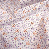 Mélange de coton avec impression numérique GREY LEAVES - H 280 cm