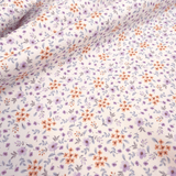 Mélange de coton avec impression numérique GREY LEAVES - H 280 cm