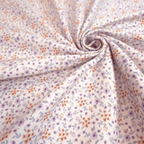 Mélange de coton avec impression numérique GREY LEAVES - H 280 cm