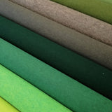 Feltro Lana H 150 cm - TONALITA' VERDE