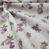 Rohbaumwolle H 280 cm - LILA ROSEN