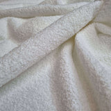 Tessuto Ricciolino BOUCLE' H 140 cm - BIANCO