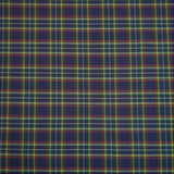 Tessuto Scozzese H 320 cm - QUADRO PICCOLO BLU