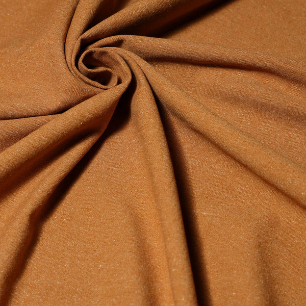 Tessuto Canvas Cotone - CANNELLA - taglio minimo o multipli da 25 x 140 cm