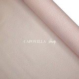 Tessuto Cotone H 140 cm - POIS BIANCHI FONDO ROSA