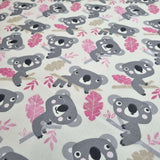 Cretonne Leggero H 160 cm - KOALA ROSA