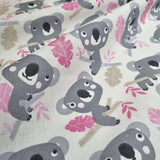 Cretonne Leggero H 160 cm - KOALA ROSA