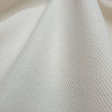 Tessuto grezzo con lavorazione in diagonale H 280 cm - NATURALE