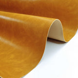 Simili cuir H 140 cm - EFFET MOUTARDE VIEILLIE