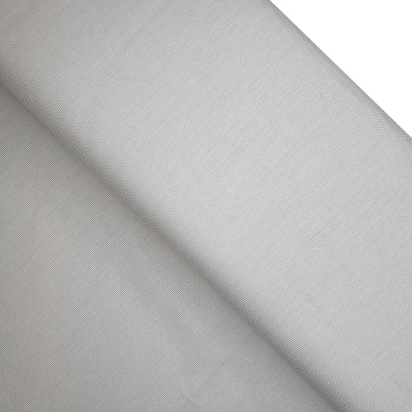 Cotone Fantasia - RIGHE GRIGIO CHIARO - taglio minimo o multipli da 25 x 290 cm