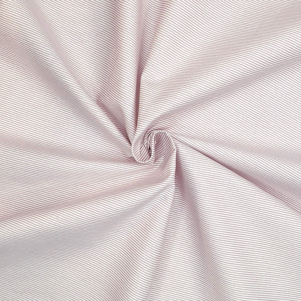 Cotone Fantasia - RIGHE ROSA SCURO - taglio minimo o multipli da 25 x 290 cm