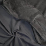 Felpa con pile H 150 cm - GRIGIO SCURO