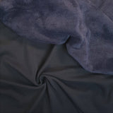 Felpa con pile H 150 cm - BLU