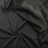 Felpa con pile H 150 cm - NERO