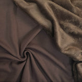 Felpa con pile H 150 cm - MARRONE