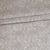 Coton Fantaisie - DENTELLE ROSE VIEUX - coupe minimum ou multiples de 25 x 290 cm
