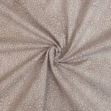 Coton à motifs - DENTELLE GÉOMÉTRIQUE ROSE VIEUX - coupe minimum ou multiples de 25 x 290 cm