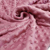 Minky H 160 cm - DUNKELROSA