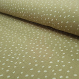 Mussola Stampata H 140 cm - FANTASIA/VERDE OLIVA