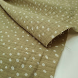 Mussola Stampata H 140 cm - FANTASIA/VERDE OLIVA