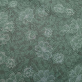 Mussola Stampata H 140 cm - FIORI GRANDI/MENTA