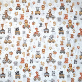 Percalline Coton Impression Numérique - JOYEUX ANNIVERSAIRE H 290 cm