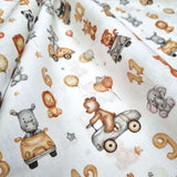 Percalline Coton Impression Numérique - JOYEUX ANNIVERSAIRE H 290 cm