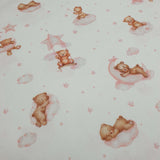 Piquet en coton H 150 cm - RÊVES D'OR/ROSE