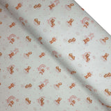 Piquet en coton H 150 cm - RÊVES D'OR/ROSE