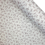 Pannolenci Stampato H 180 cm - LATTE/FIORI SAMBUCO VIOLETTO