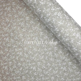 Pannolenci Stampato H 180 cm - LANA/FIORI SAMBUCO BIANCHI