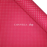 Pannolenci Stampato H 180 cm - FUXIA/POIS BIANCHI