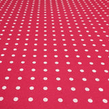 Pannolenci Stampato H 180 cm - FUXIA/POIS BIANCHI