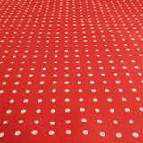 Pannolenci Stampato H 180 cm - ROSSO/POIS BIANCHI