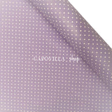 Pannolenci Stampato H 180 cm - LILLA/POIS BIANCHI