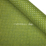 Pannolenci Stampato H 180 cm - PISTACCHIO/POIS BIANCHI