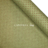 Pannolenci Stampato H 180 cm - MUSCHIO/POIS BORDEAUX