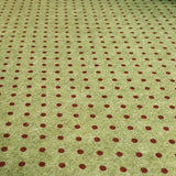 Pannolenci Stampato H 180 cm - MUSCHIO/POIS BORDEAUX