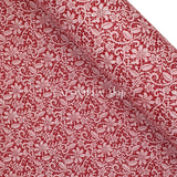 Pannolenci Stampato H 180 cm - BORDEAUX/PIZZO BIANCO