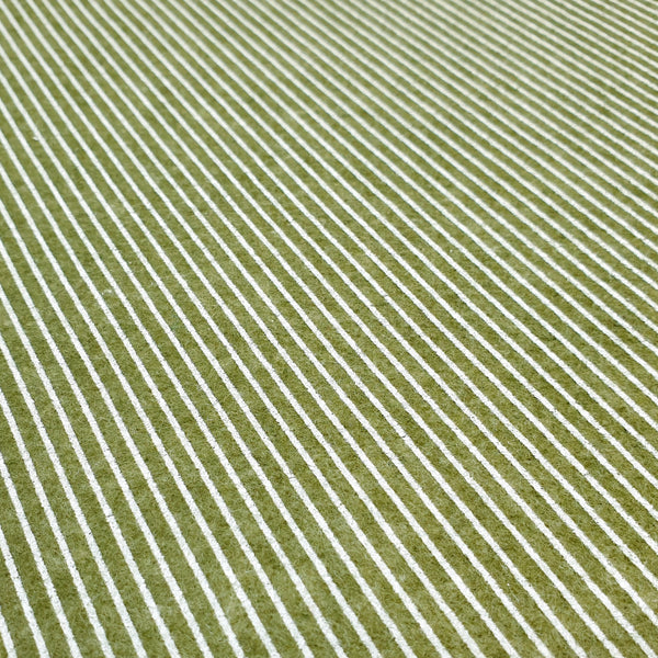 Pannolenci Stampato - MUSCHIO/RIGHE BIANCHE - taglio minimo o multipli da 25 x 180 cm