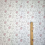 Piquet millerighe H 150 cm - GATTINI ROSA