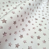 Piquet millerighe H 150 cm - STELLINE ROSA