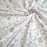 Piquet millerighe H 150 cm - GATTINI GRIGI