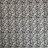 Coton à motifs - GRIS LÉOPARD - coupe minimum ou multiples de 25 x 290 cm