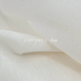 TOILE EMIANE 11 FILS - F.LLI GRAZIANO - CRÈME - coupe minimum ou multiples de 25 x 180 cm