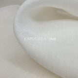 TOILE EMIANE 11 FILS - F.LLI GRAZIANO - CRÈME - coupe minimum ou multiples de 25 x 180 cm