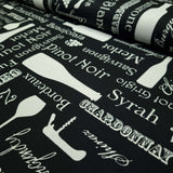 Tessuto no stiro H 160 cm - WINE